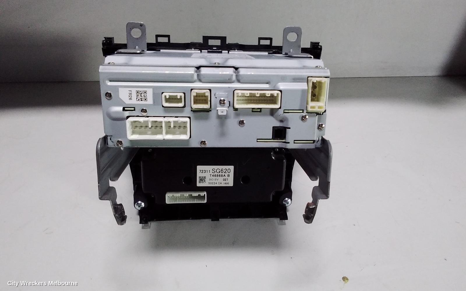 SUBARU FORESTER RADIO/CD/DVD/SAT/TV, SINGLE DISC CD PLAYER (P/N ON FACE CF225KM), SJ, 12/2012 - 03/2015 - Image 3