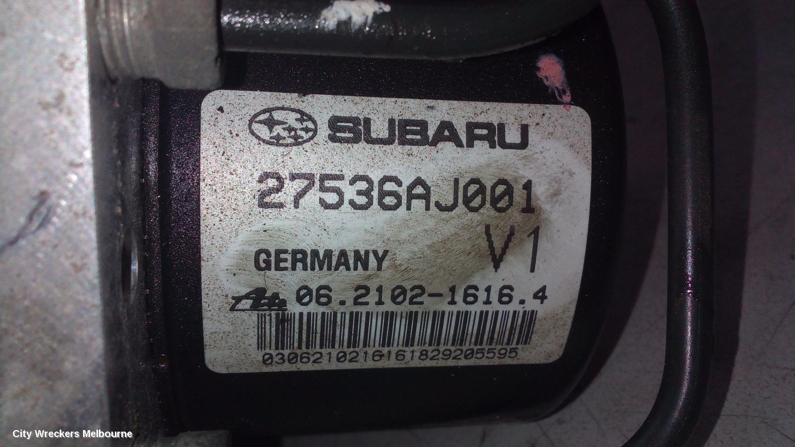 SUBARU LIBERTY ABS PUMP/MODULATOR, 5TH GEN, P/N AJ001, 07/2009 - 11/2014 - Image 2