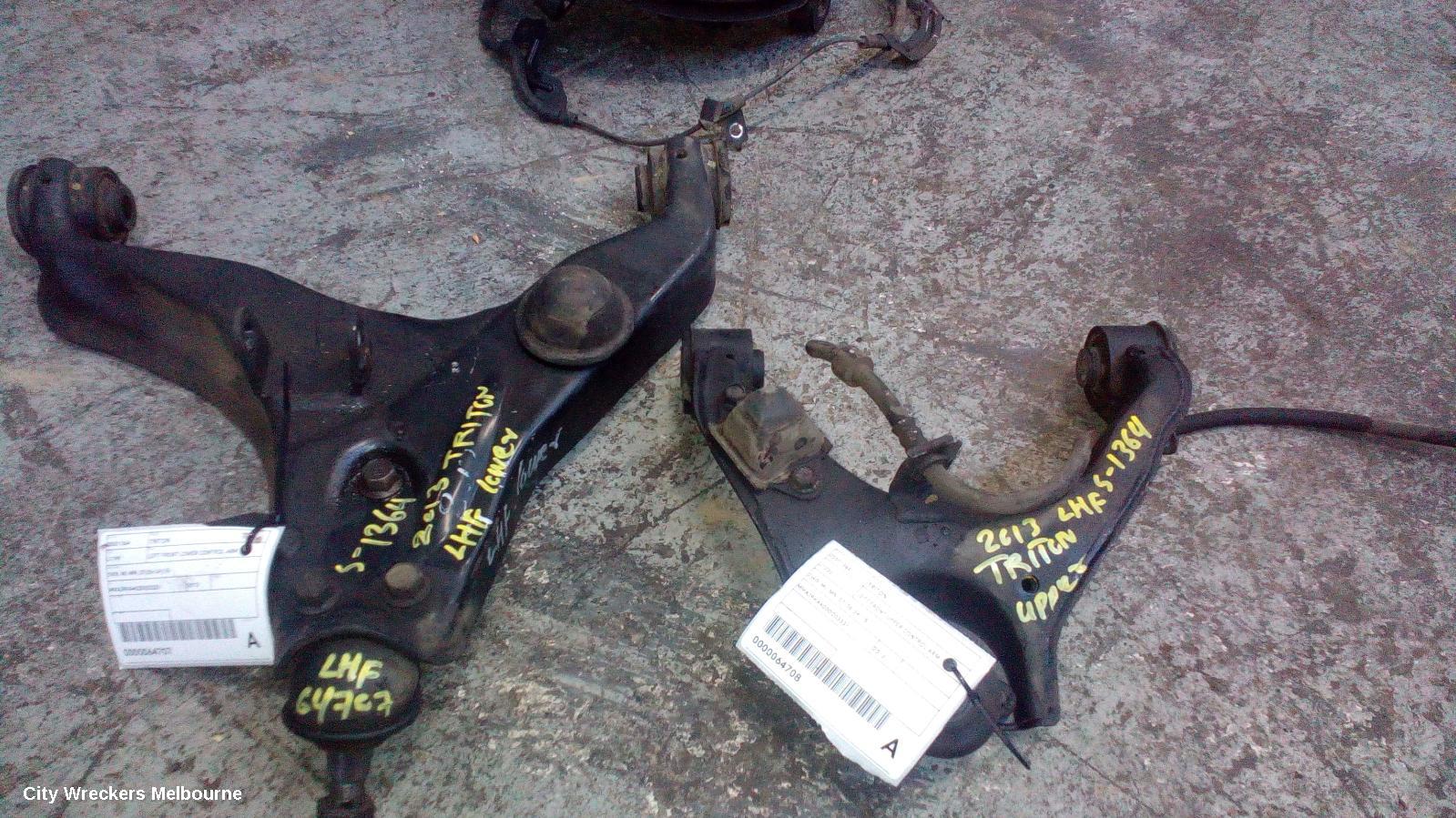 MITSUBISHI TRITON LEFT FRONT LOWER CONTROL ARM, 2WD, ML-MN, 07/2006 - 04/2015 - Image 3