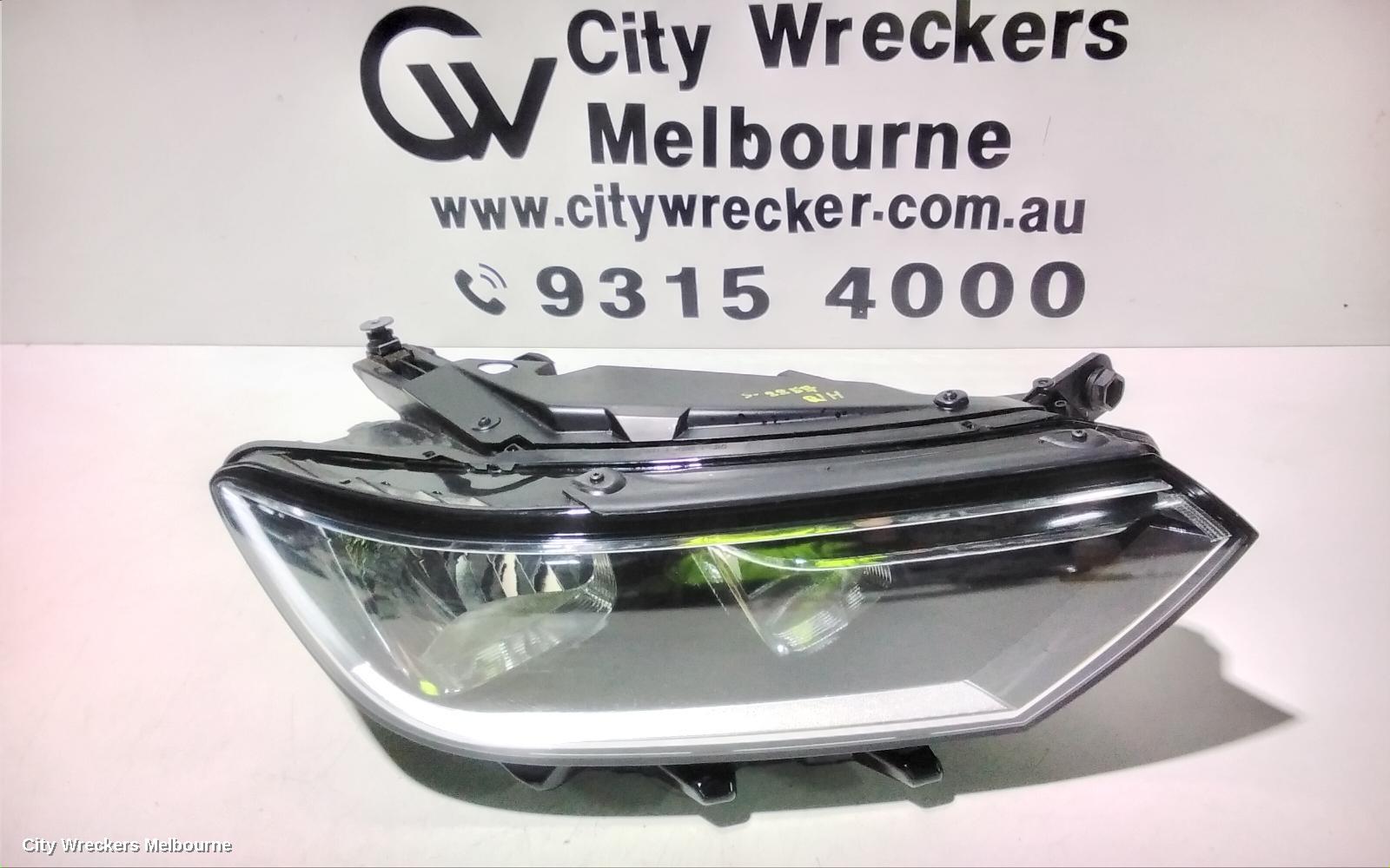 VOLKSWAGEN PASSAT RIGHT HEADLAMP, B8/MK7, HALOGEN TYPE, 06/2015 - 10/2019 - Image 2