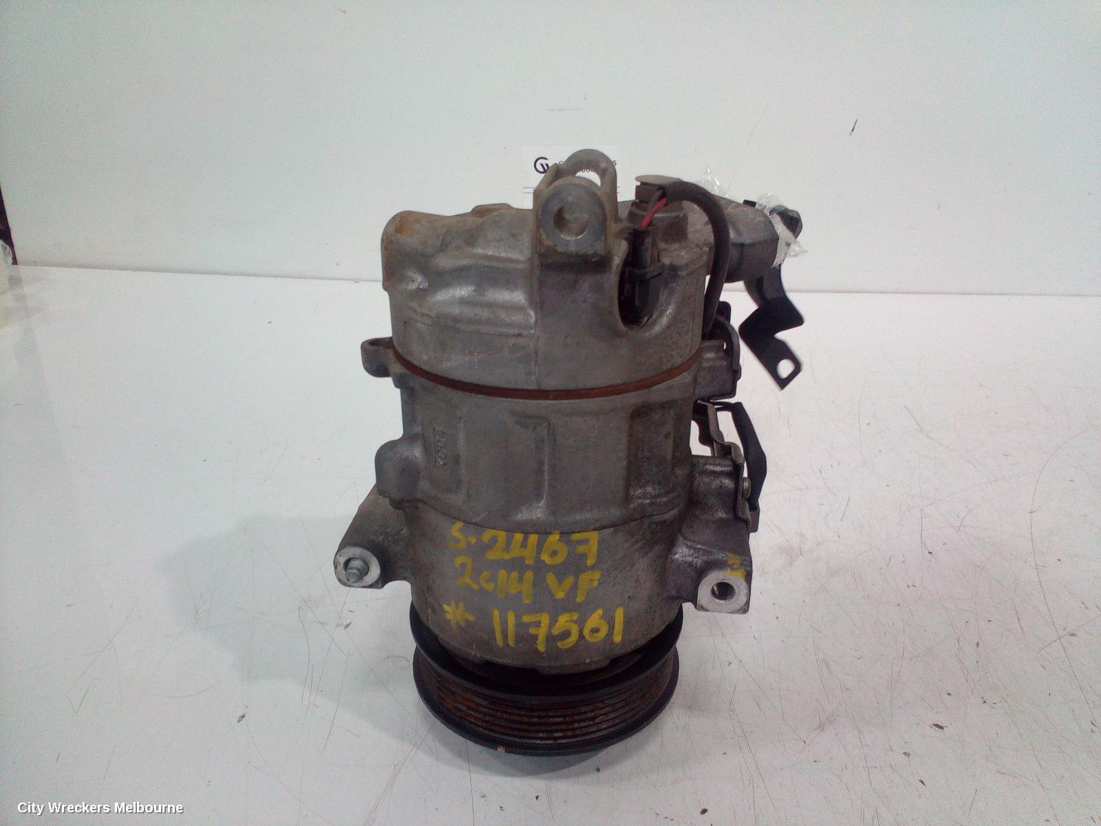 HOLDEN COMMODORE A/C COMPRESSOR, VF, 3.6, 05/2013 - 12/2017 - Image 1