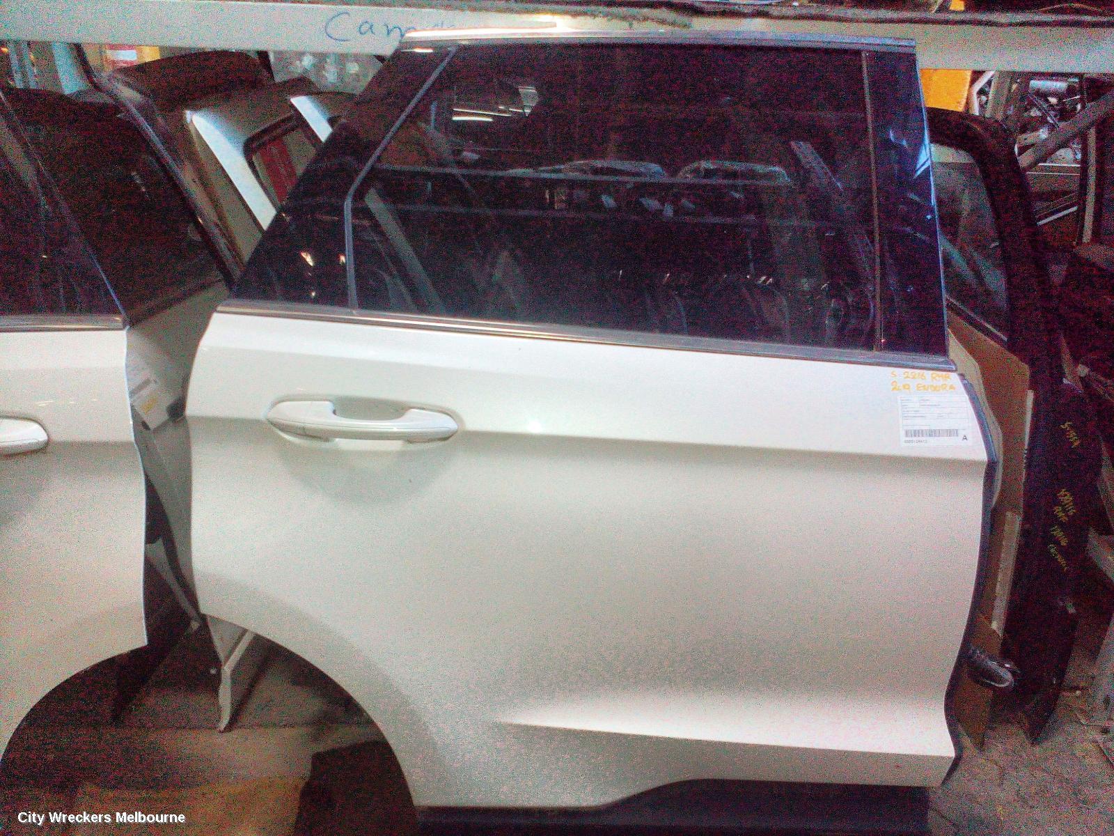 FORD ENDURA RIGHT REAR DOOR, CA, 09/2018 - 06/2020 - Image 1