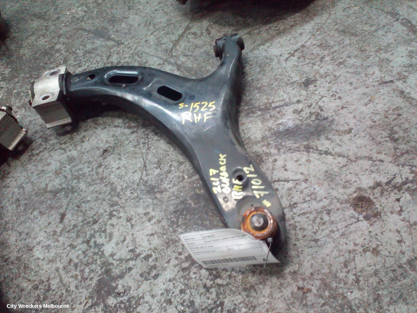 SUBARU OUTBACK RIGHT FRONT LOWER CONTROL ARM, 6TH GEN, 08/2014 - 12/2020 - Image 2
