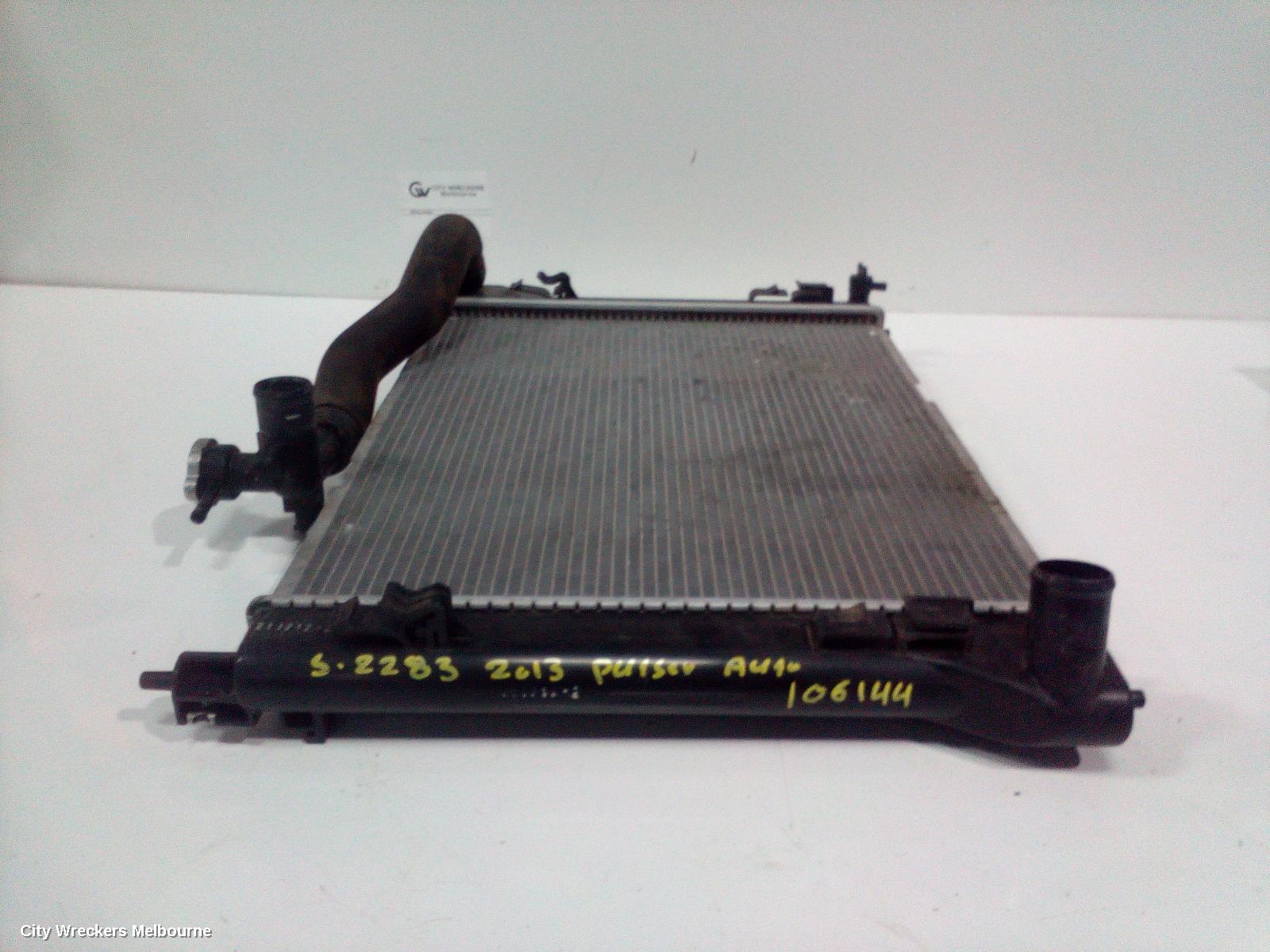 NISSAN PULSAR RADIATOR, AUTO, 1.8, PETROL, MRA8DE, B17/C12, 12/2012 - 12/2017 - Image 3