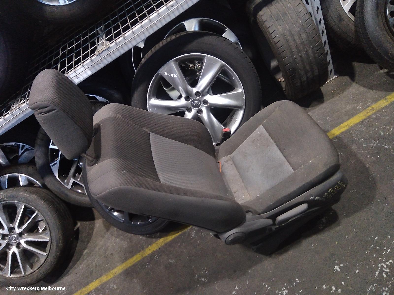 TOYOTA HIACE FRONT SEAT, RH FRONT, 300 SERIES, CLOTH, GREY, 02/2019 ONWARDS - Image 1