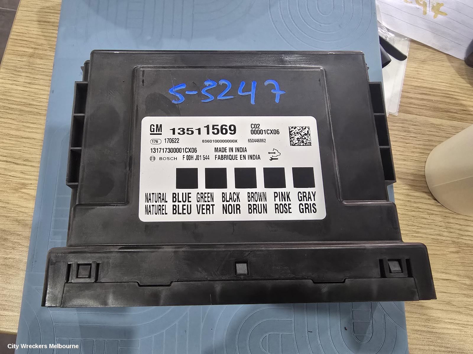 HOLDEN ASTRA ECU, BCM, BK, 09/2016 ONWARDS - Image 1
