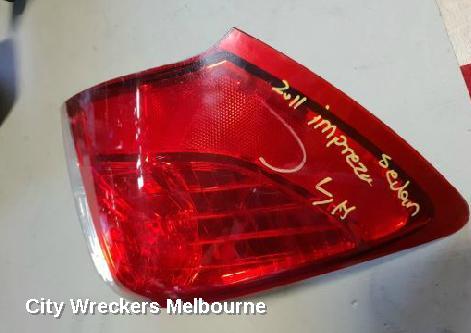 SUBARU IMPREZA LEFT TAILLIGHT, G3, SEDAN, IN BODY, 09/2008 - 11/2011 - Image 2