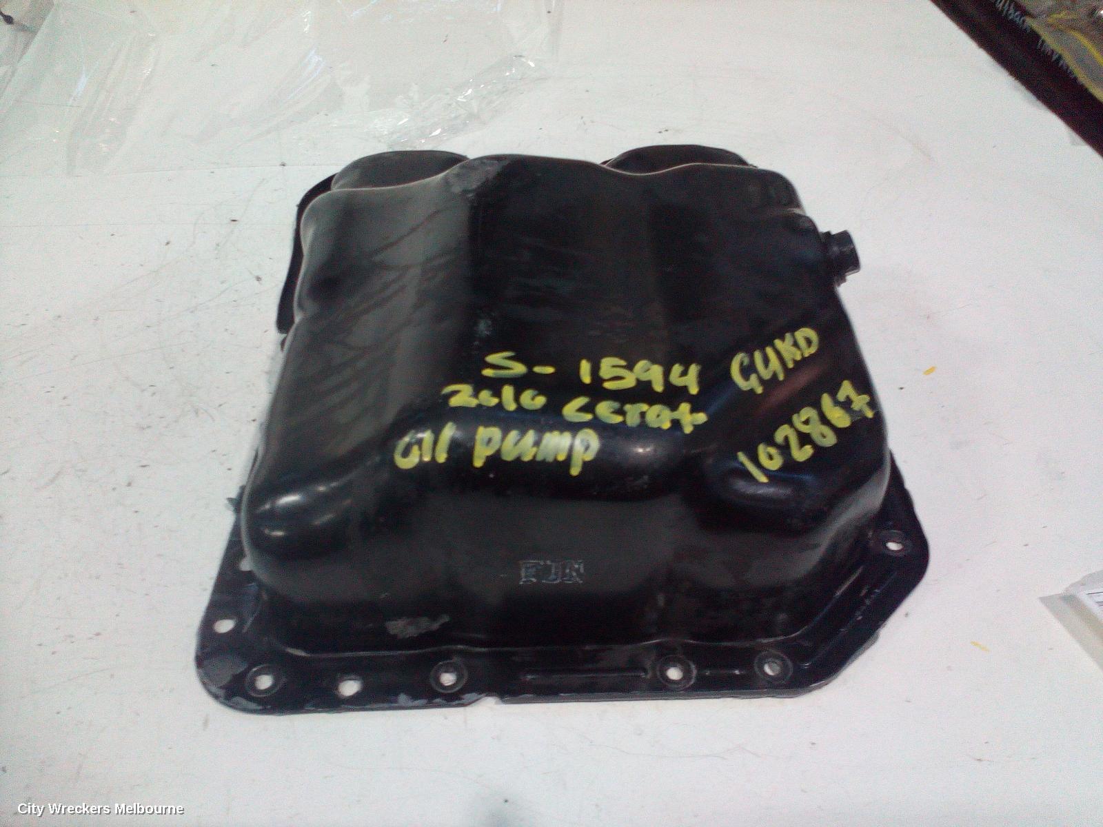 KIA CERATO OIL PUMP, TD, 10/2008 - 03/2013 - Image 1