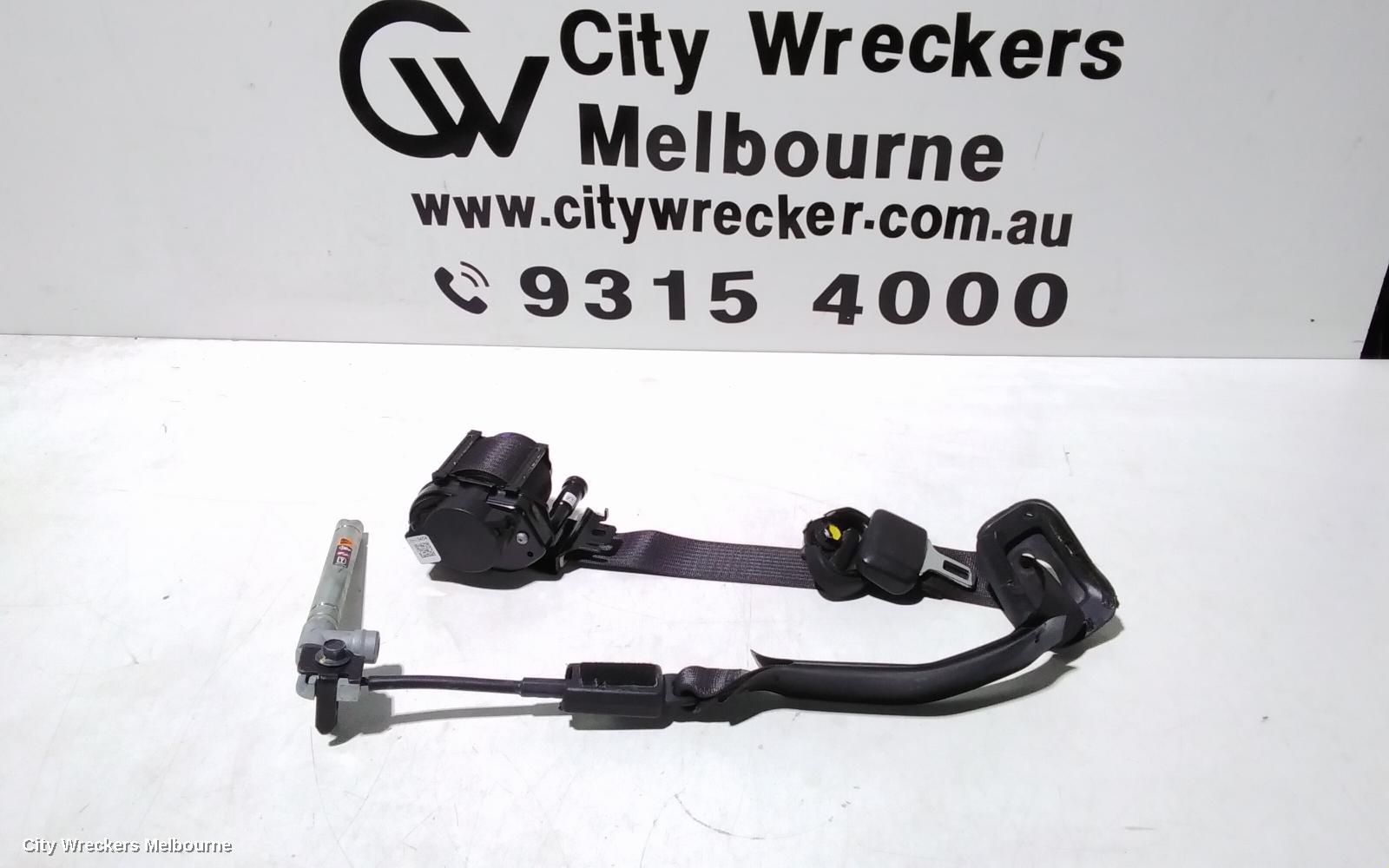 HOLDEN COLORADO SEATBELT/STALK, LH FRONT, SEAT BELT ONLY, DUAL CAB, RG, 01/2012 - 06/2016 - Image 1