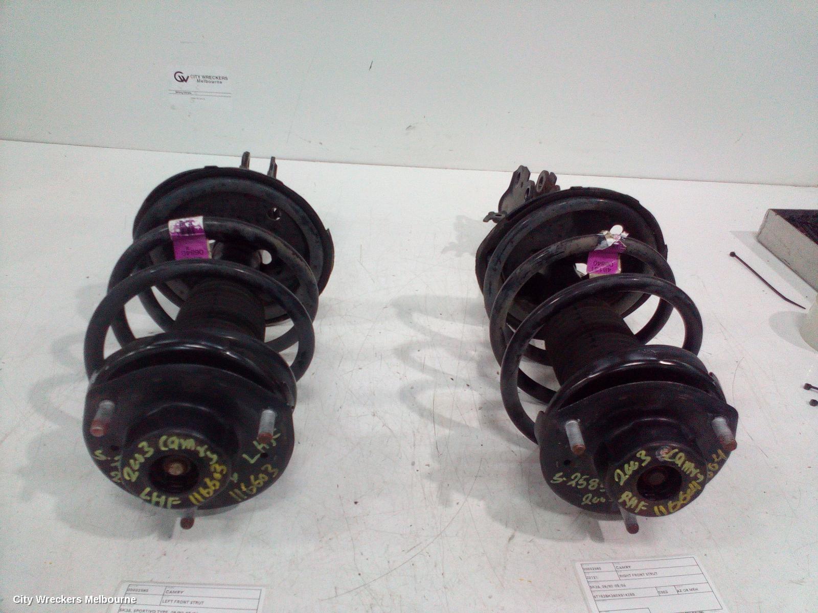 TOYOTA CAMRY LEFT FRONT STRUT, SK36, SPORTIVO TYPE, 08/2002 - 05/2006 - Image 3