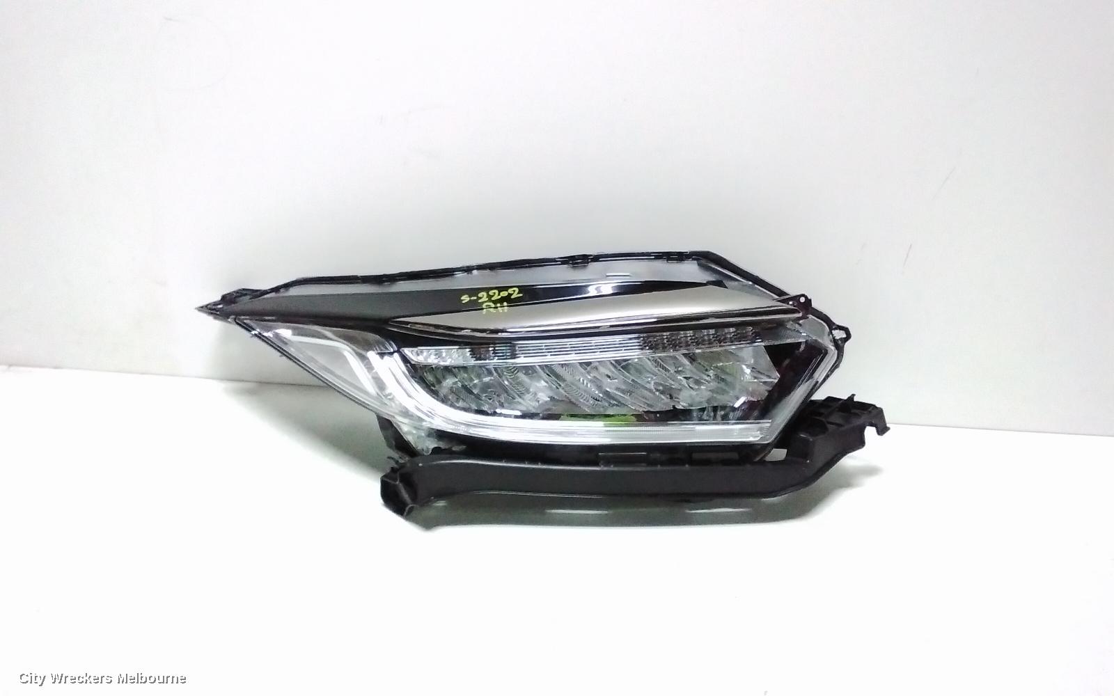 HONDA HRV RIGHT HEADLAMP, RU5, VTI-S/RS/VTI-LX, LED TYPE, 07/2018 - 10/2021 - Image 1