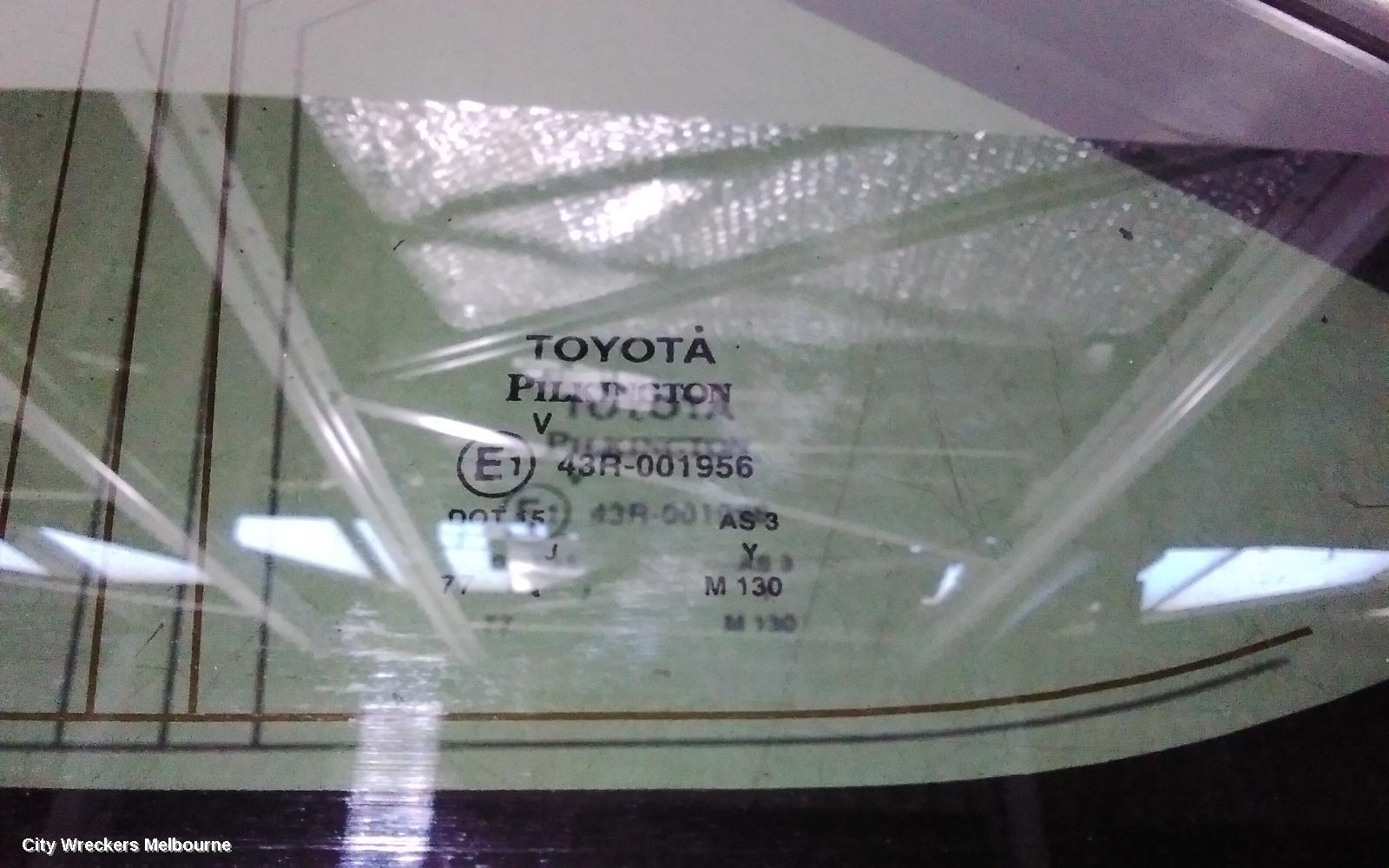 TOYOTA KLUGER LEFT REAR SIDE GLASS, GSU50/GSU55, 03/2014 - 02/2021 - Image 3