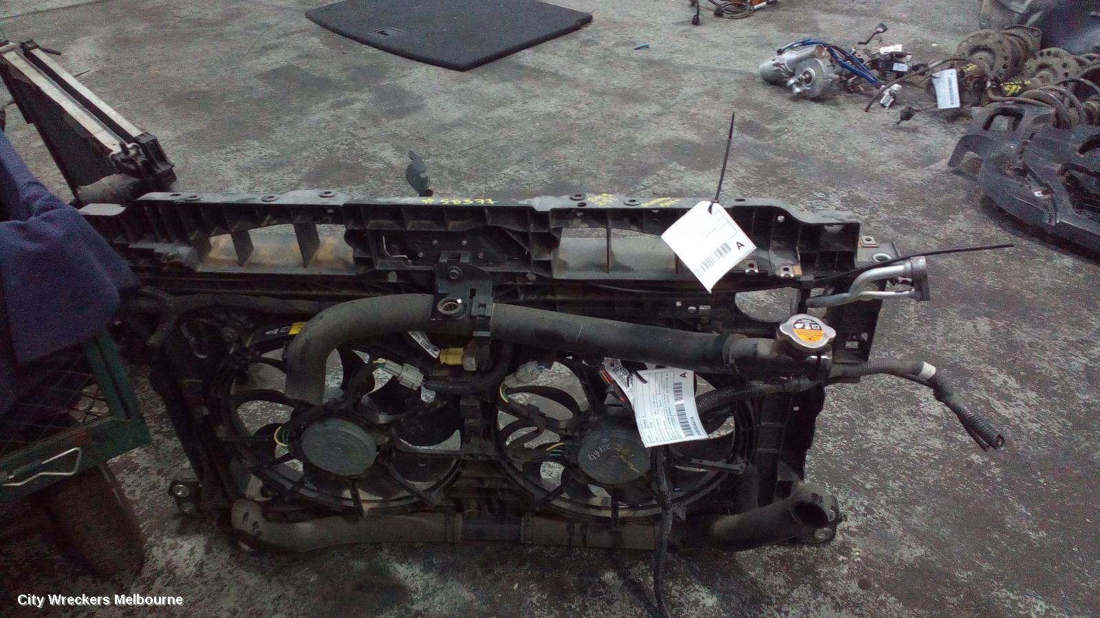 NISSAN MURANO RADIATOR SUPPORT, Z51, BOLT ON TYPE, 12/2008 - 12/2014 - Image 1