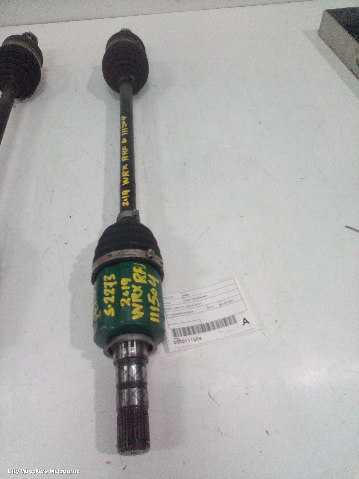 SUBARU WRX RIGHT DRIVESHAFT, FRONT, WRX, V1, 03/2014 - 10/2021 - Image 2