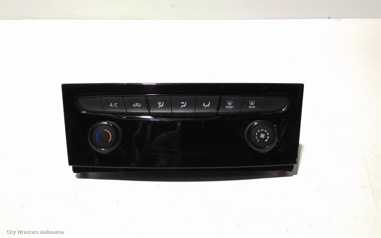 HOLDEN ASTRA HEATER/AC CONTROLS, NON CLIMATE CONTROL, BK, 5DR HATCH/WAGON, 09/2016 ONWARDS - Image 1