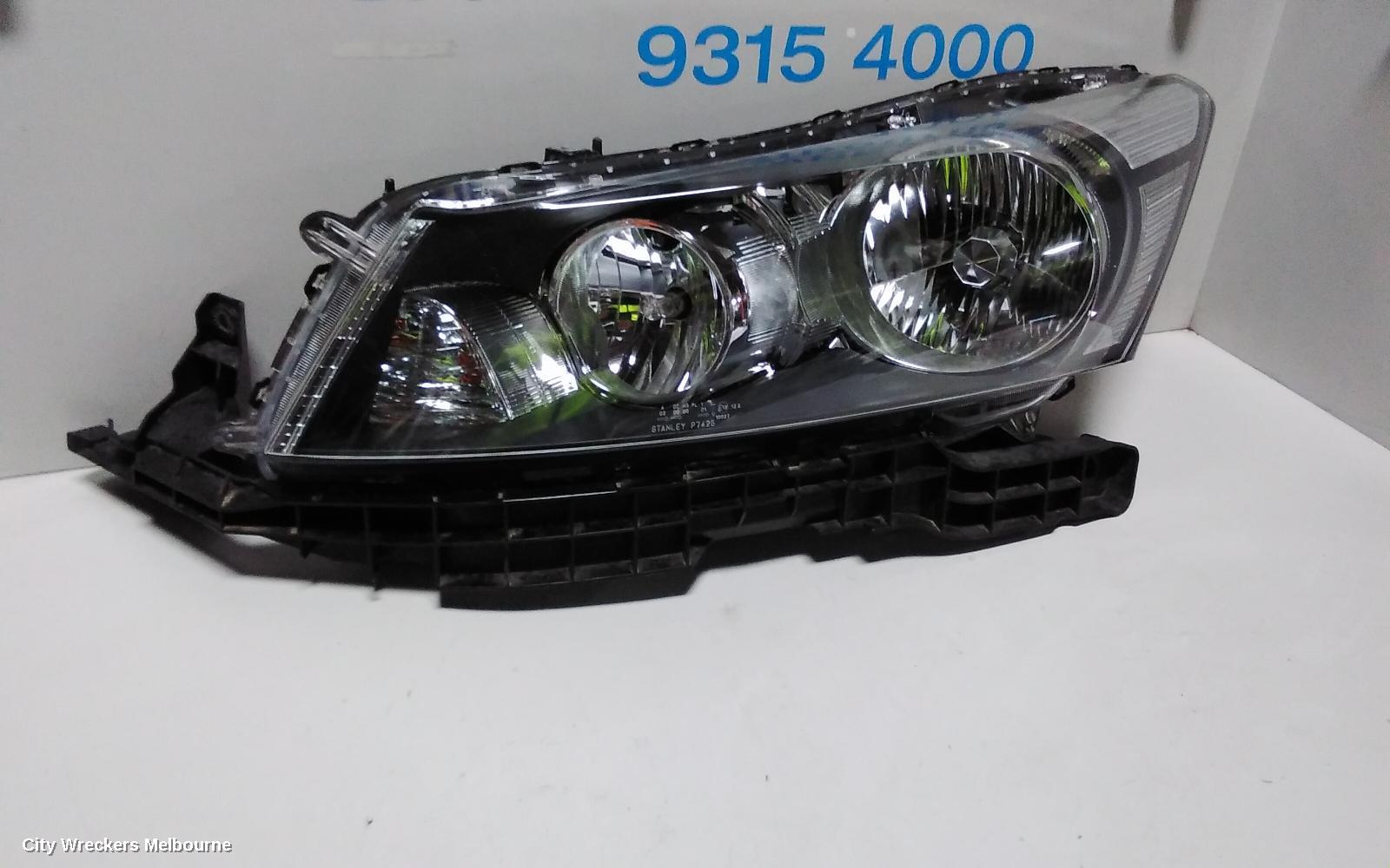HONDA ACCORD LEFT HEADLAMP, 8TH GEN (VIN MRHCP), XENON TYPE, 07/2011 - 04/2013 - Image 2