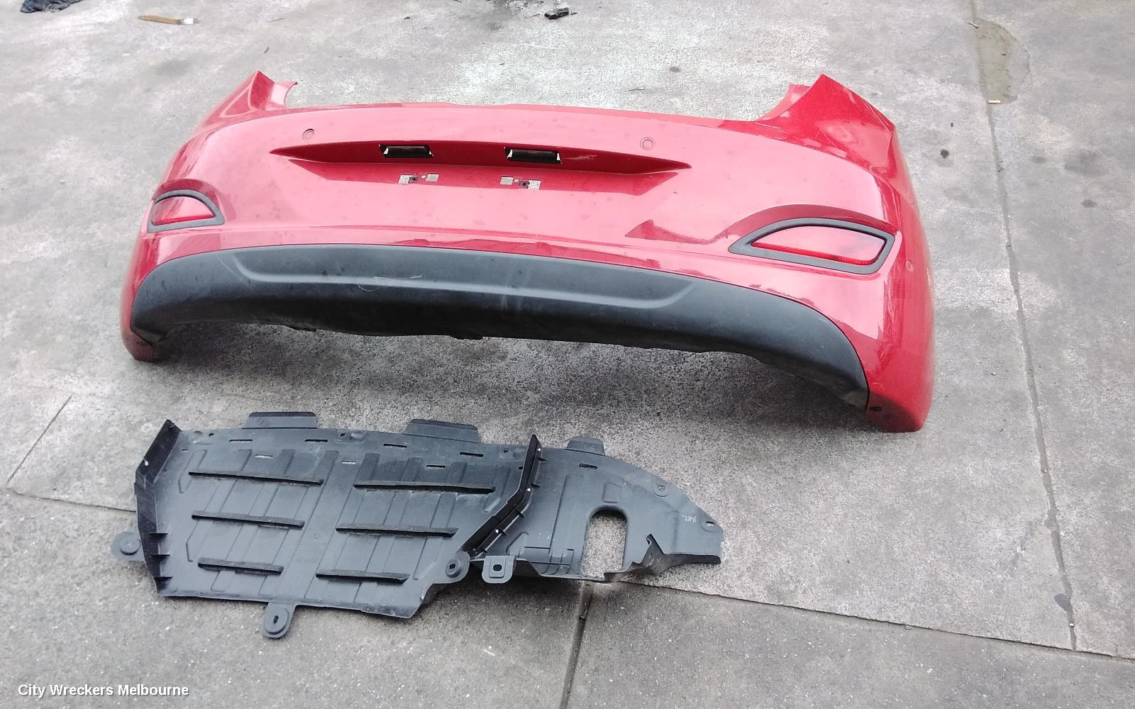 HYUNDAI I30 REAR BUMPER, GD, 3DR HATCH, W/ PARK SENSOR TYPE, 07/2013 - 03/2015 - Image 1