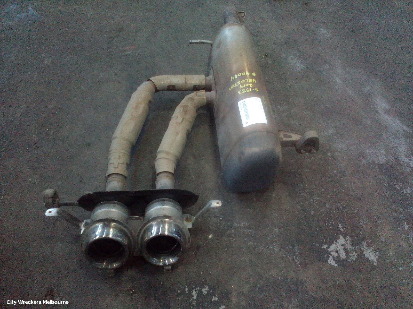 HYUNDAI VELOSTER EXHAUST SYSTEM, FS, 10/2011 - 08/2019 - Image 3