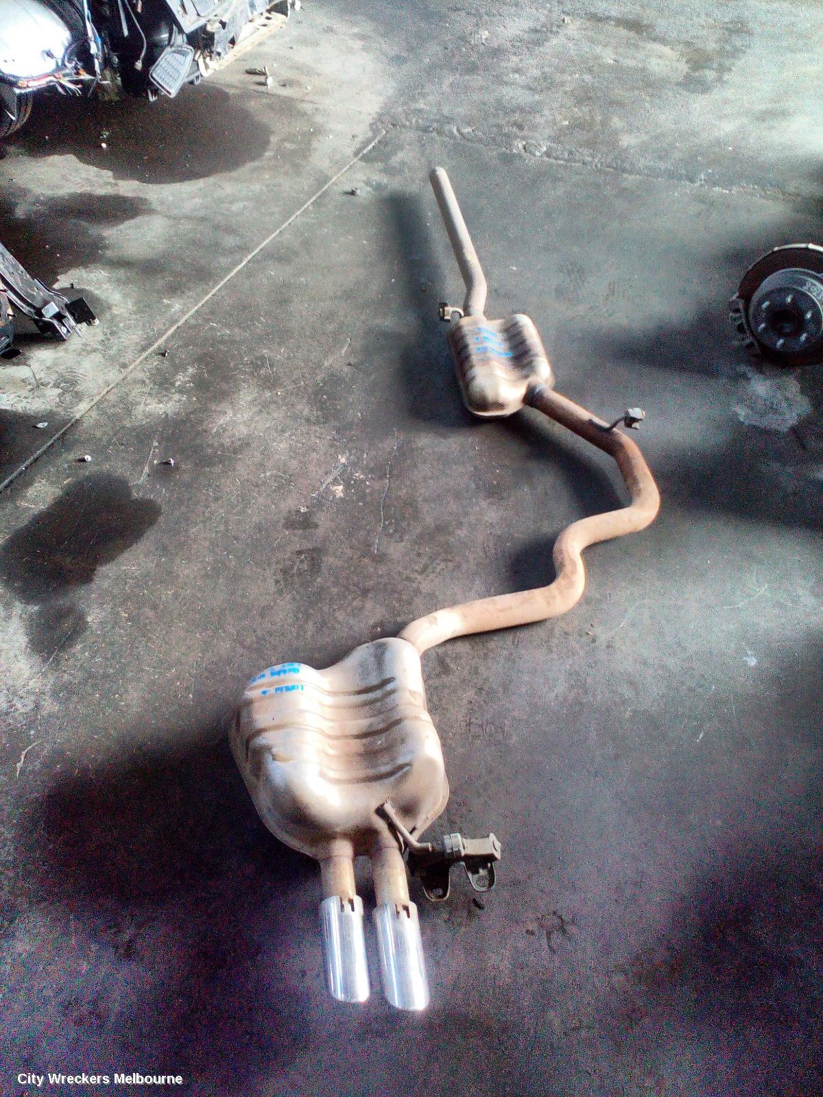 SKODA SUPERB EXHAUST SYSTEM, 3T 03/2009 - 12/2015 - Image 2