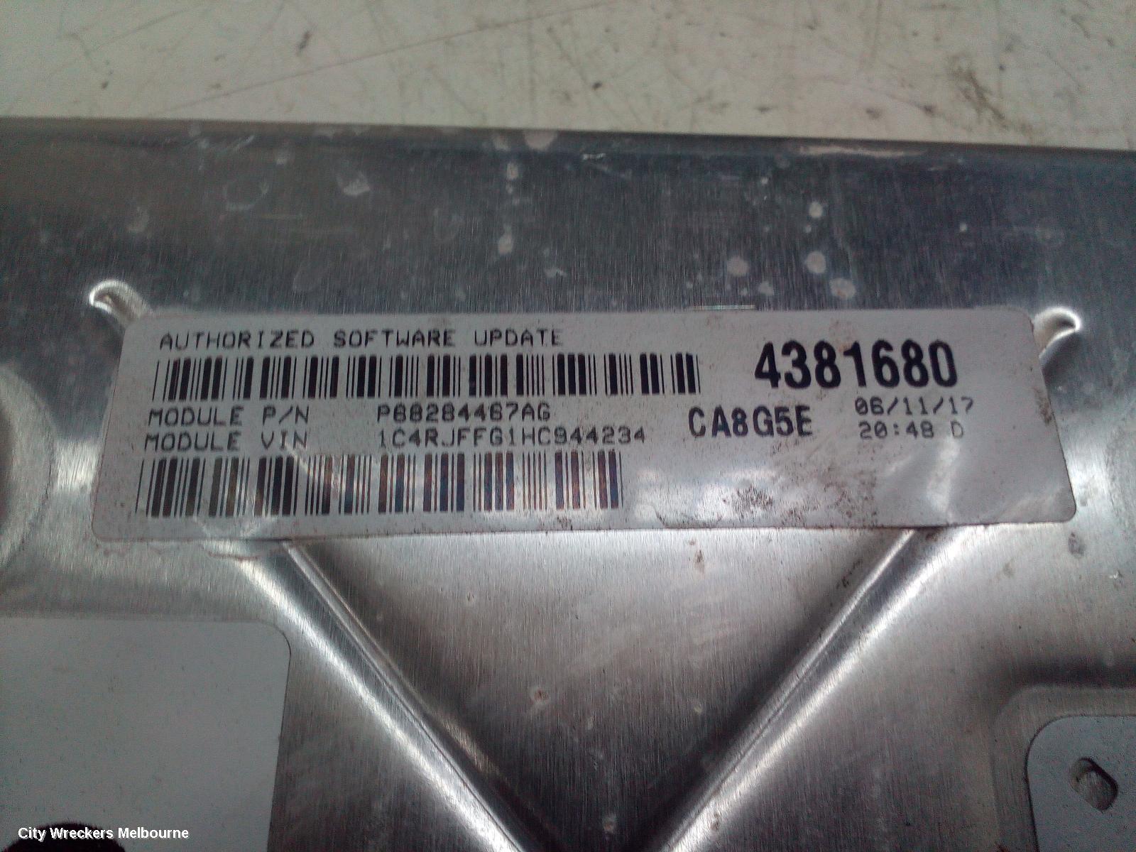 JEEP GRANDCHEROKEE ECU, ENGINE ECU, 3.6, PETROL, ECU ONLY, WK, 10/2010 - 02/2022 - Image 2