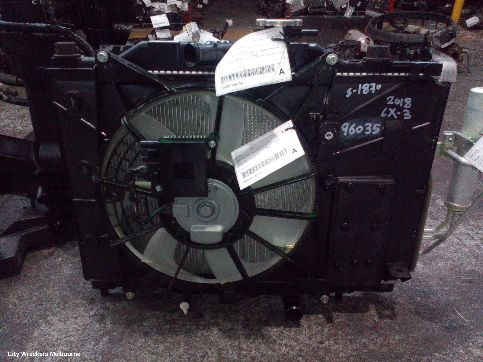 MAZDA CX3 FAN, RADIATOR FAN, 2.0, PETROL, DK, 03/2015 ONWARDS - Image 1