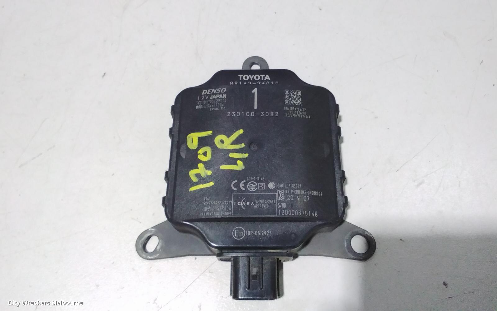 TOYOTA HIACE, 300 SERIES, 02/2019 ONWARDS, LHR BLIND SPOT SENSOR: 82910 - Image 1