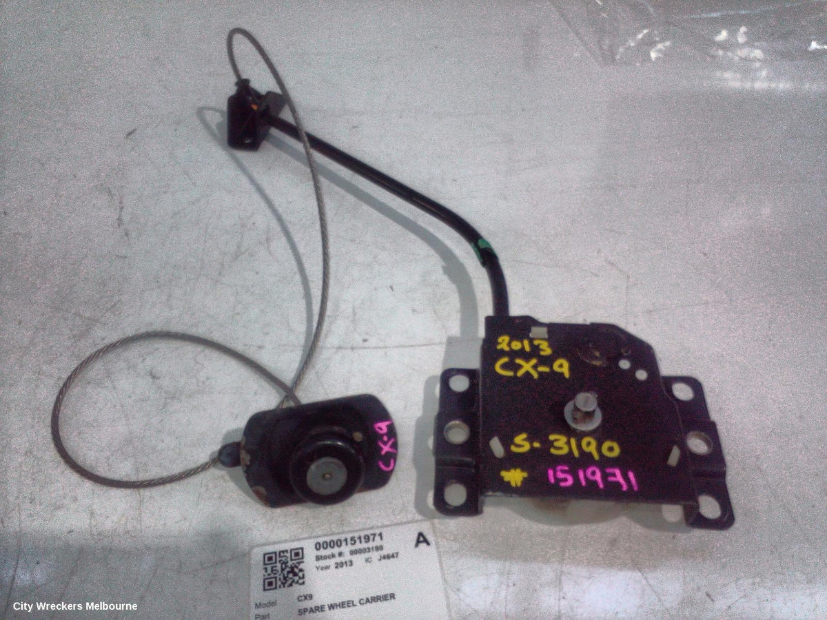MAZDA CX9 SPARE WHEEL CARRIER, TB, 12/2007 - 12/2015 - Image 1