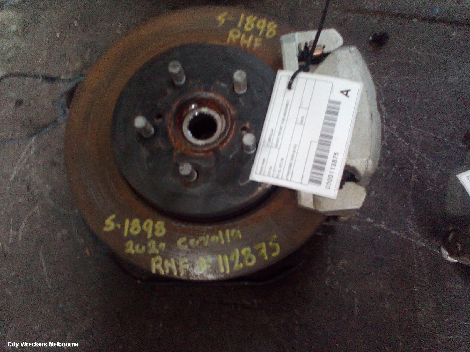 TOYOTA COROLLA RIGHT FRONT HUB ASSEMBLY, E210, 07/2018 ONWARDS - Image 2