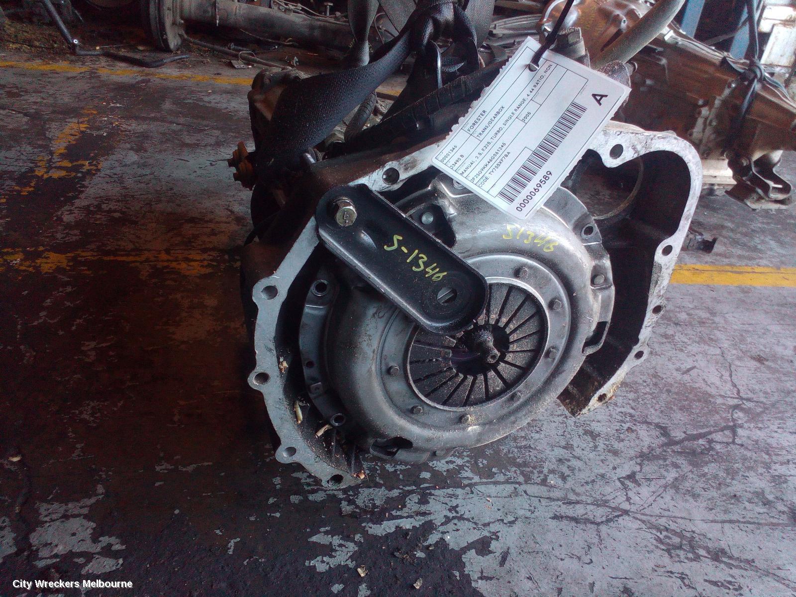 SUBARU FORESTER TRANS/GEARBOX, MANUAL, PETROL, 2.5, EJ25, NON TURBO, DUAL RANGE TYPE, 06/2005 - 02/2008 - Image 1
