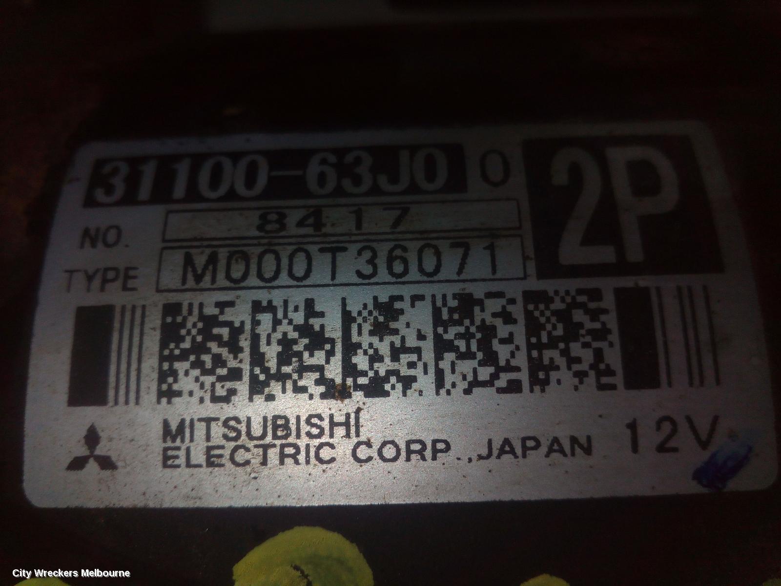SUZUKI SWIFT STARTER, 1.5, M15A, RS415, P/N 33100-63JO, 09/2004 - 02/2011 - Image 3