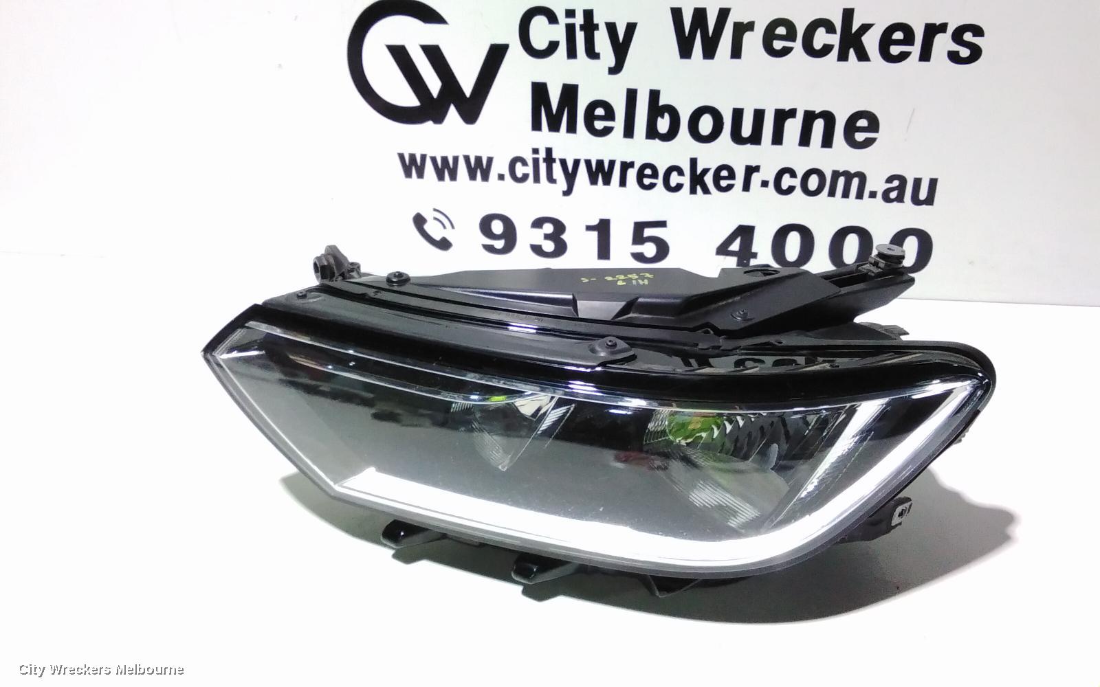 VOLKSWAGEN PASSAT LEFT HEADLAMP, B8/MK7, HALOGEN TYPE, 06/2015 - 10/2019 - Image 2