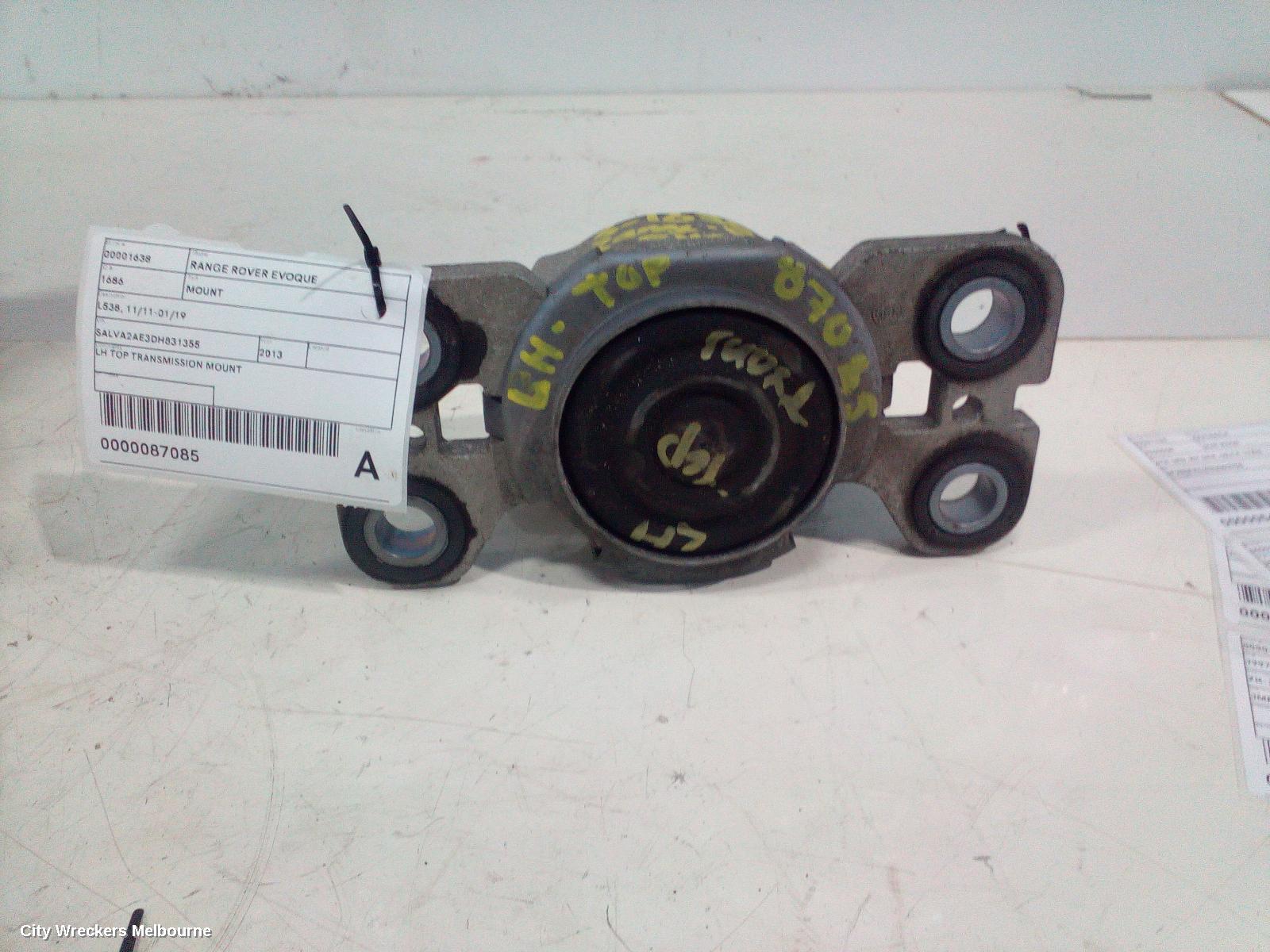 LAND ROVER RANGEROVER EVOQUE MOUNT, TRANSMISSION MOUNT, DIESEL, 2.2, TURBO, L538, 11/2011 - 08/2015 - Image 2