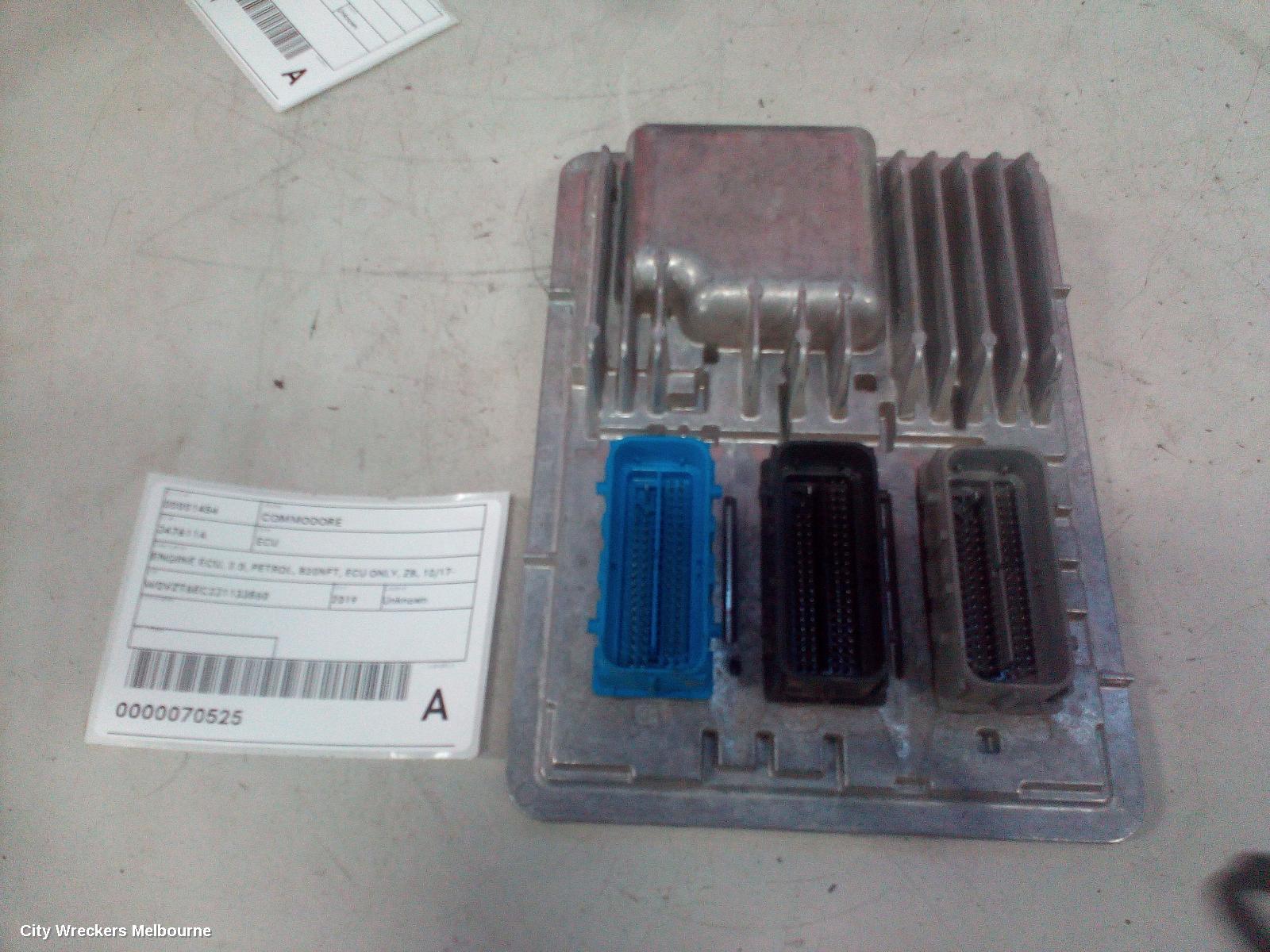 HOLDEN COMMODORE ECU, ENGINE ECU, 2.0, PETROL, B20NFT, ECU ONLY, ZB, 10/2017 - 12/2020 - Image 3
