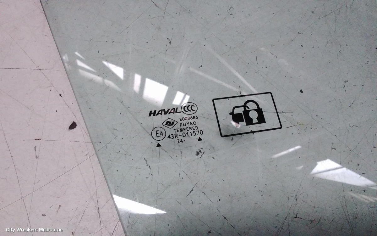 HAVAL JOLION RIGHT FRONT DOOR WINDOW, A02, 04/2024 ONWARDS - Image 3