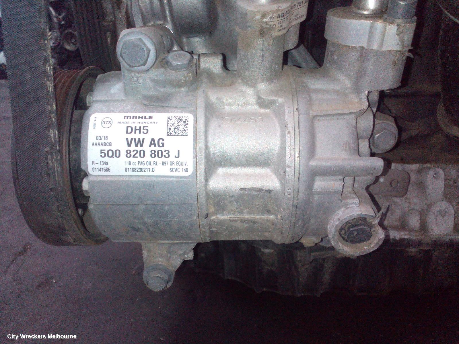 VOLKSWAGEN PASSAT A/C COMPRESSOR, B8/MK7, PETROL/DIESEL, 06/2015 - 10/2019 - Image 2