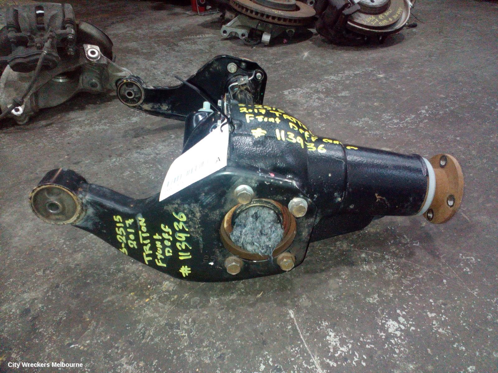 MITSUBISHI TRITON DIFFERENTIAL CENTRE, FRONT, 2.4, DIESEL, AUTO T/M, MQ-MR, 3.917 RATIO, 03/2015 ONWARDS - Image 3