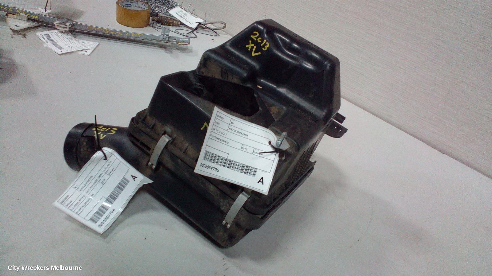 SUBARU XV AIR CLEANER/BOX, G4X, PETROL, 2.0, NON HEV, 08/2011 - 04/2017 - Image 2