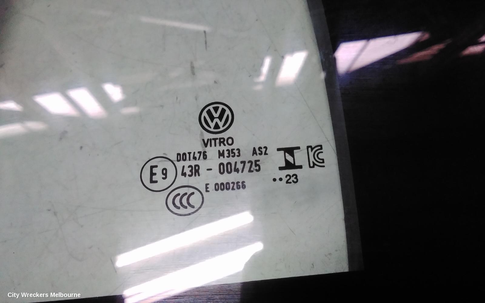 VOLKSWAGEN TIGUAN LEFT REAR 1/4 DOOR GLASS, 5NA, 06/2016 - 02/2024 - Image 3