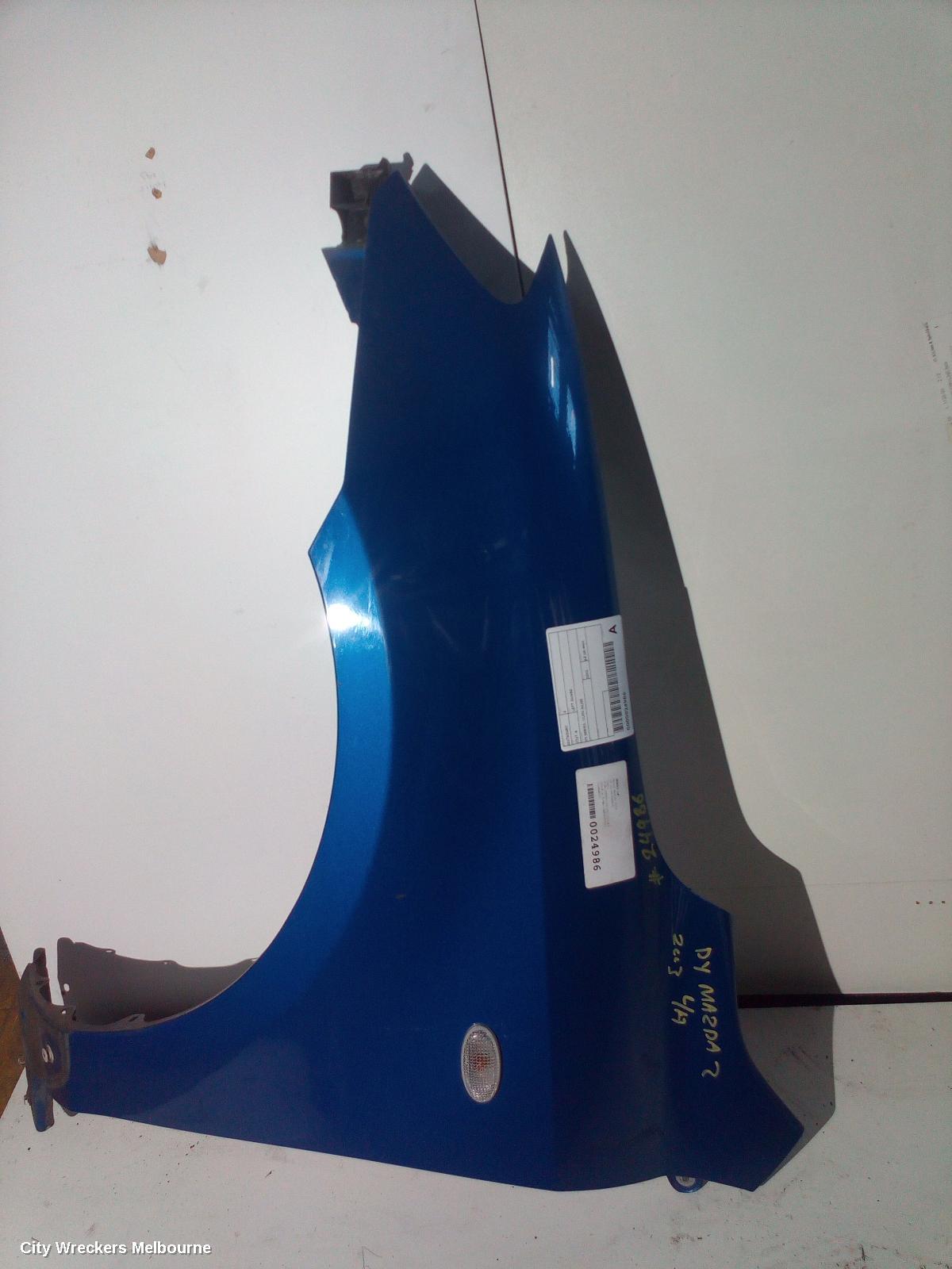 MAZDA 2 LEFT GUARD, DY SERIES, 12/2002 - 06/2005 - Image 1