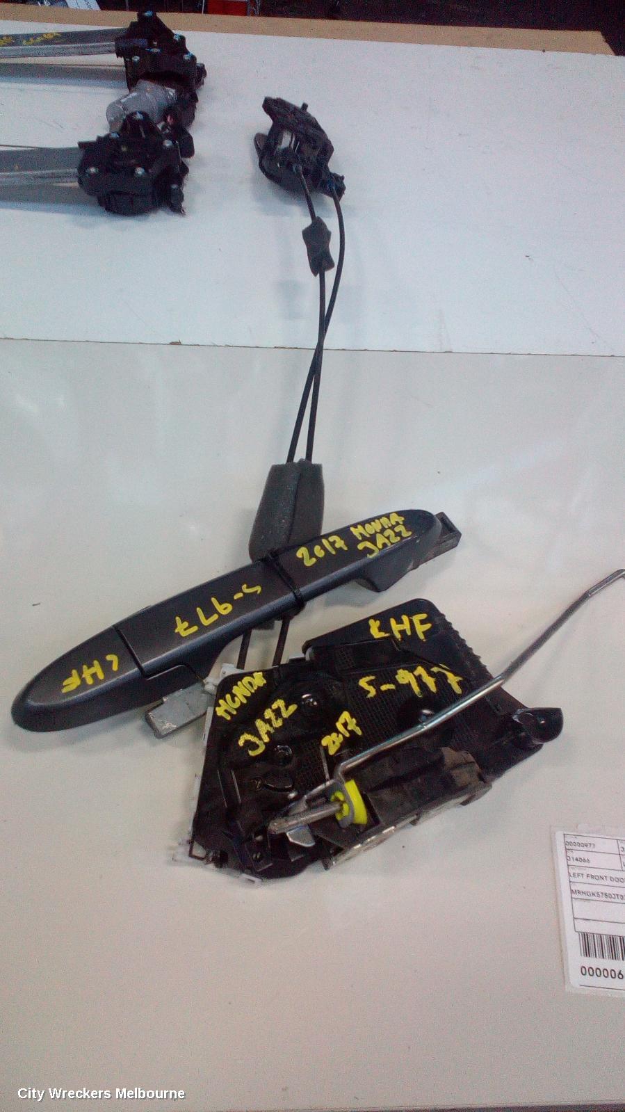 HONDA JAZZ DOOR/BOOT/GATE LOCK, LEFT FRONT DOOR LOCK, GF/GK, VTI, 07/2014 ONWARDS - Image 1