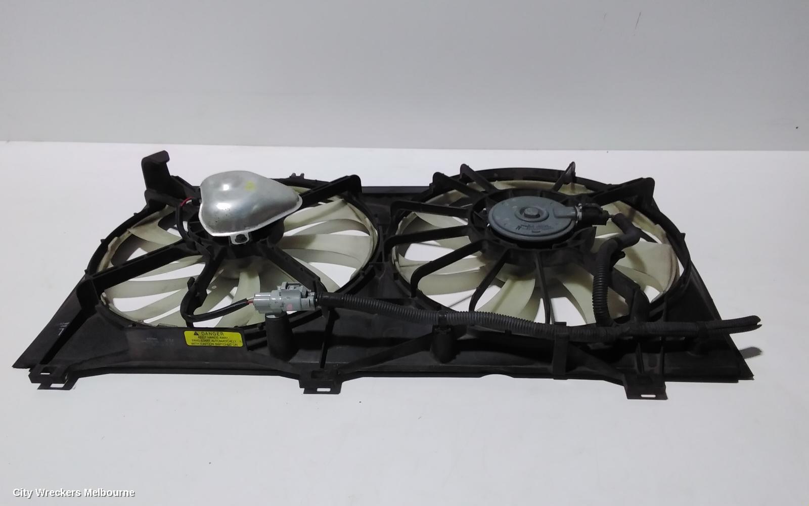 TOYOTA CAMRY FAN, DUAL FAN ASSY, 2.4, ACV40, SHROUD AND FANS, 06/2006 - 11/2011 - Image 2