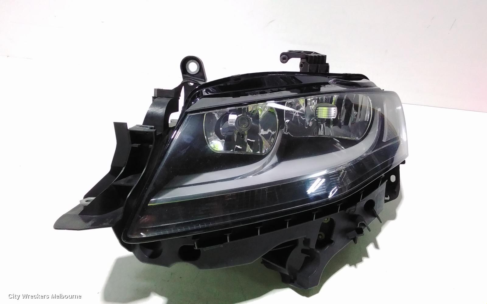 AUDI A4 LEFT HEADLAMP, B8 8K, HALOGEN TYPE, 02/2008 - 06/2012 - Image 2