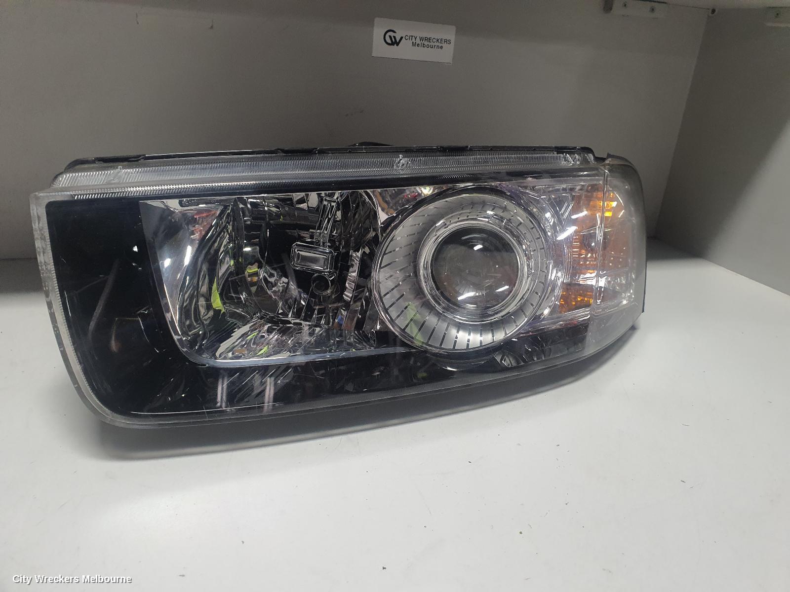 HOLDEN CAPTIVA LEFT HEADLAMP, CG, CAPTIVA 7 (4TH VIN = C), GREY SURROUND, 01/2011 - 09/2015 - Image 3