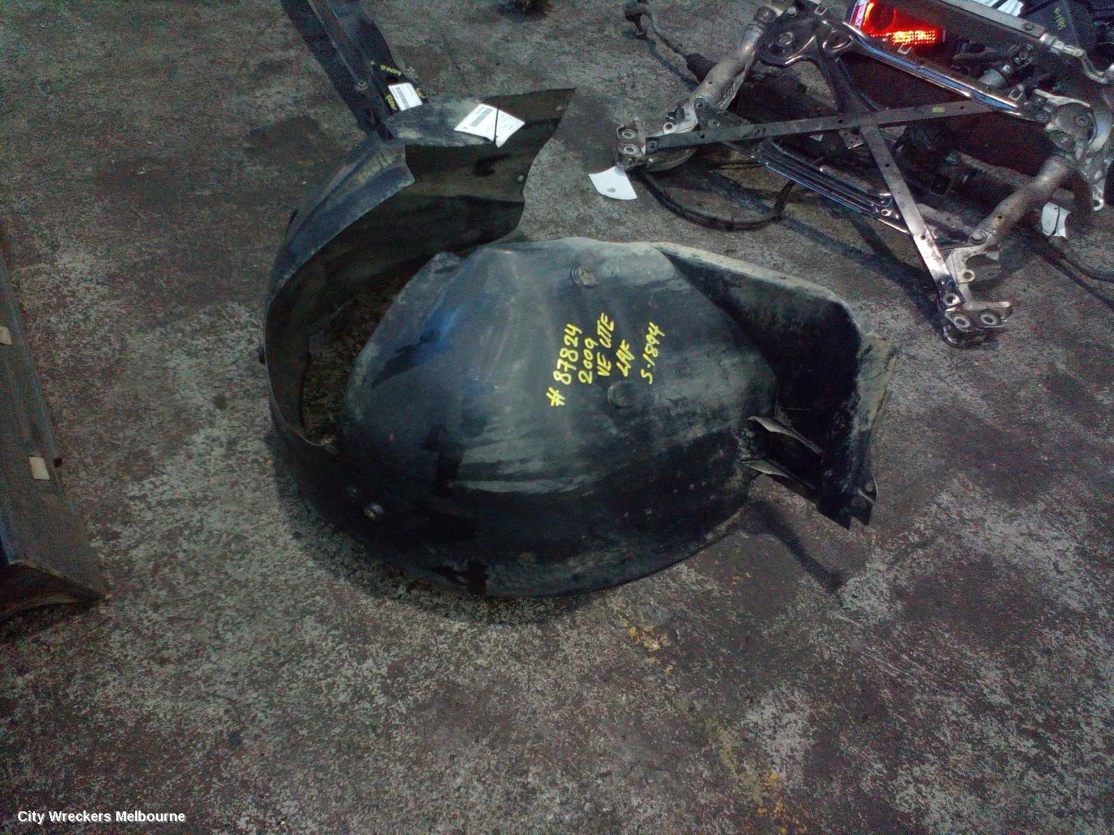 HOLDEN COMMODORE LEFT GUARD LINER, VE, FRONT, 08/2006 - 04/2013 - Image 2