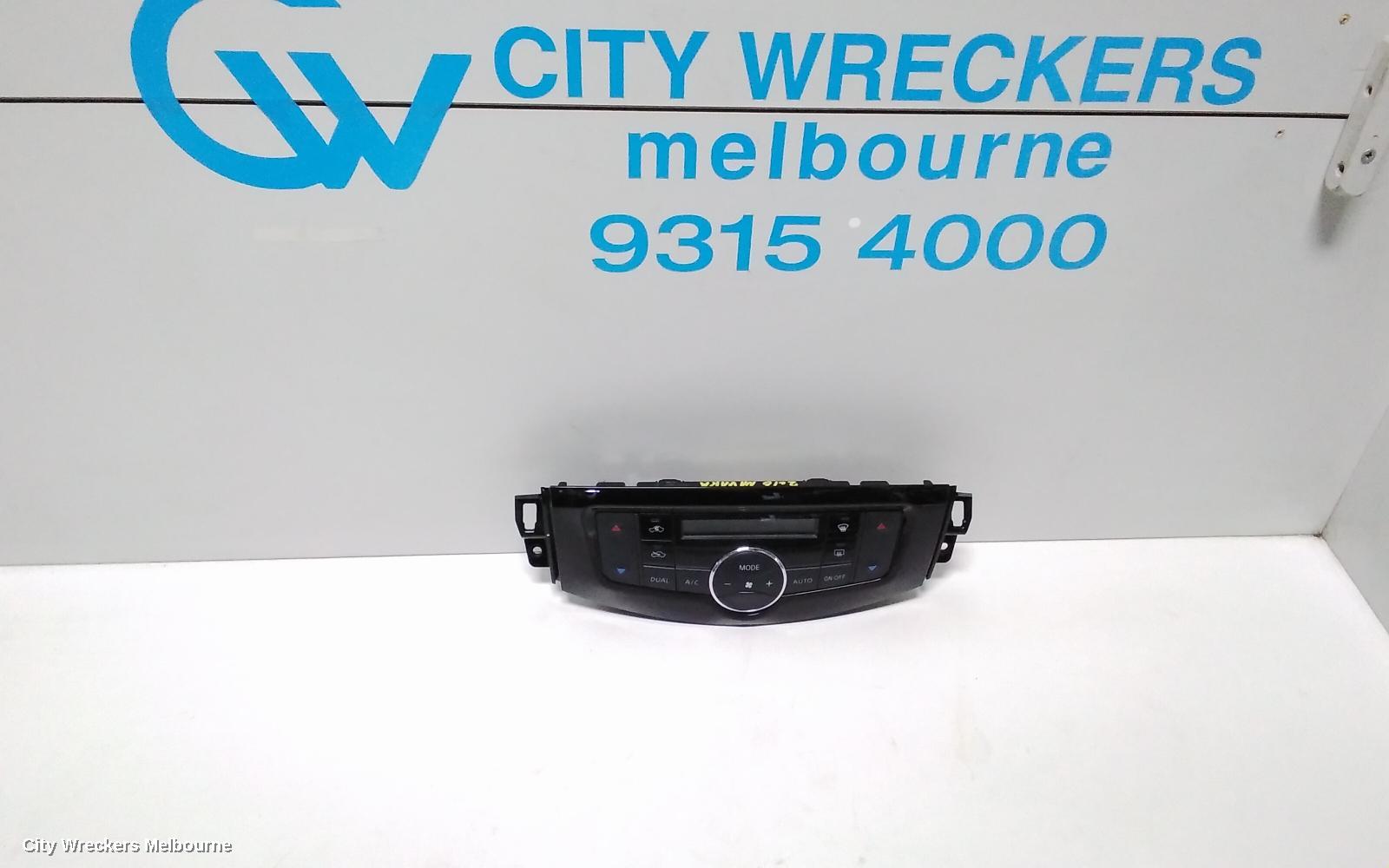 NISSAN NAVARA HEATER/AC CONTROLS, NP300, SINGLE ZONE CLIMATE CONTROL TYPE, 05/2015 ONWARDS - Image 1