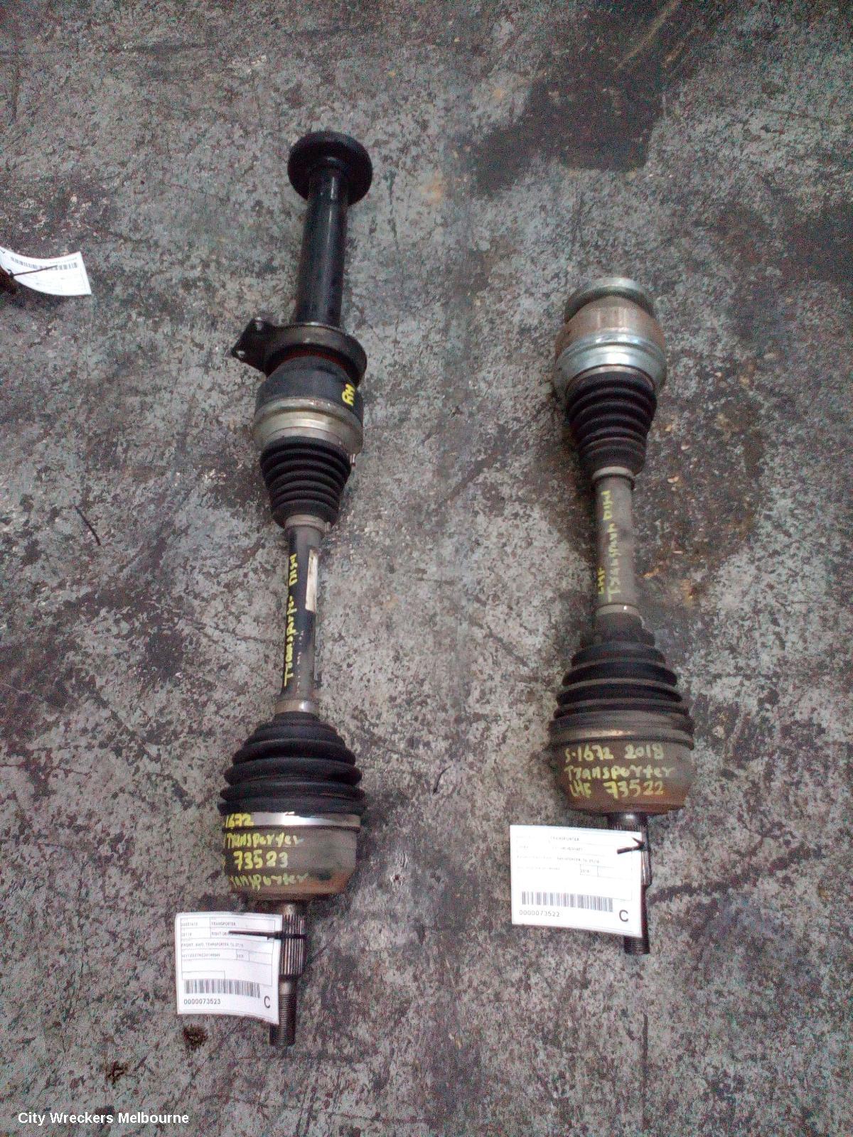 VOLKSWAGEN TRANSPORTER LEFT DRIVESHAFT, FRONT, DIESEL, 2.0, TURBO, T5, 03/2010 - 06/2015 - Image 2