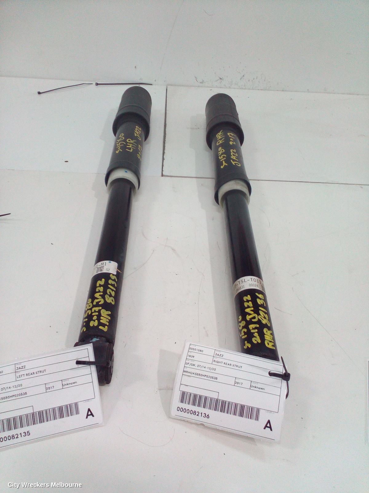 HONDA JAZZ LEFT REAR STRUT, ***USE SHOCK ABSORBER PART TYPE*** - Image 3
