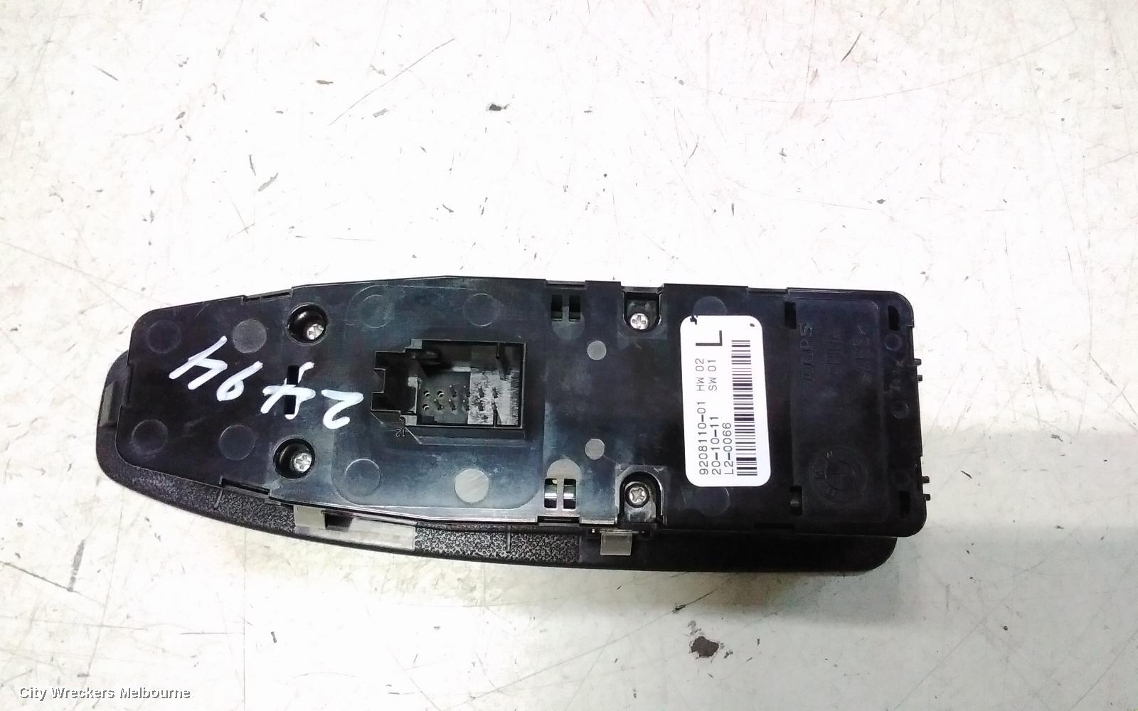 BMW 1 SERIES PWR DR WIND SWITCH, RH FRONT (MASTER SWITCH), F20, HATCH, NON ELECTRO CHROMATIC MIRROR TYPE, 06/2011 - 05/2019 - Image 2