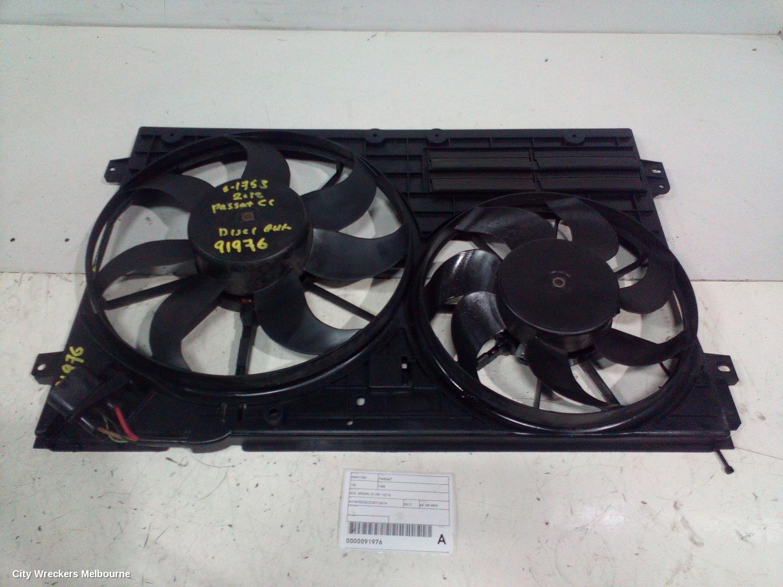 VOLKSWAGEN PASSAT FAN, 3CC, SEDAN, 08/2008 - 12/2016 - Image 2