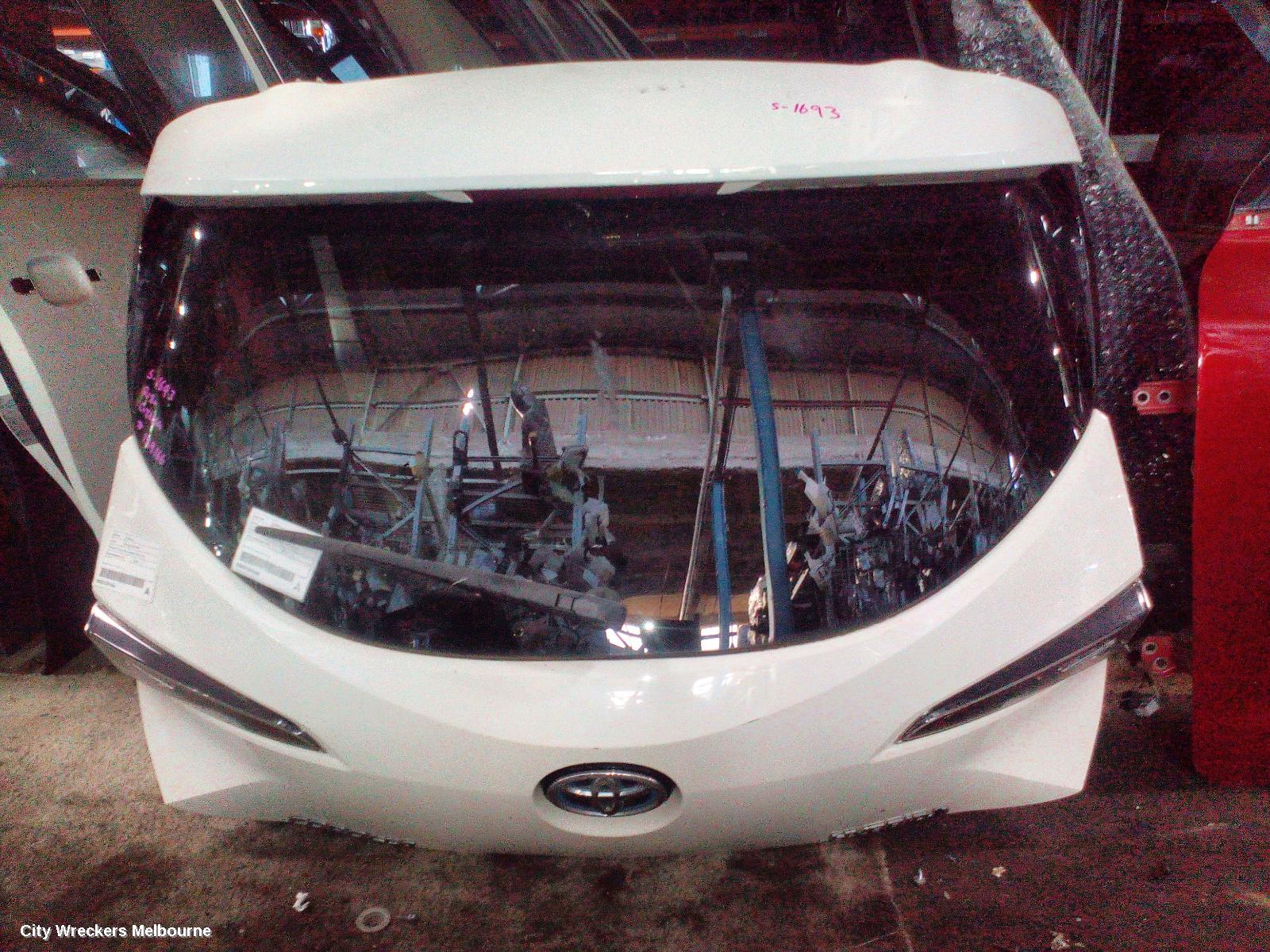 TOYOTA COROLLA BOOTLID/TAILGATE, TAILGATE, E210, HATCH, HYBRID TYPE, 07/2018 ONWARDS - Image 1